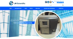 Desktop Screenshot of jmscientific.com